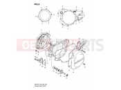 SUZUKI RM125 K7 (2007) (E03,E28,E33) 5 - CRANKCASE COVER-WATER PUMP