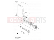 SUZUKI RM125 K7 (2007) (E03,E28,E33) 14 - KICK STARTER
