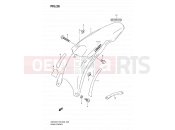 SUZUKI RM125 K7 (2007) (E03,E28,E33) 26 - REAR FENDER