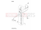 SUZUKI RM125 K7 (2007) (E03,E28,E33) 39 - REAR MASTER CYLINDER