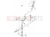 SUZUKI RM125 K (1989) (E03,E28,E33) 37 - REAR MASTER CYLINDER (MODEL K)