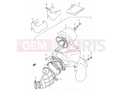 SUZUKI RM125 L (1990) (E03,E28,E33) 7 - AIR CLEANER
