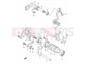 SUZUKI RM125 L (1990) (E03,E28,E33) 12 - GEAR SHIFTING
