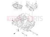 SUZUKI RM125 M (1991) (E03,E28,E33) 3A - CRANKCASE (MODEL L/M)