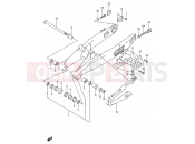 SUZUKI RM125 M (1991) (E03,E28,E33) 31B - REAR SWINGING ARM (MODEL M)