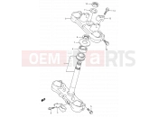 SUZUKI RM125 M (1991) (E03,E28,E33) 23B - STEERING STEM (MODEL M)