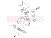 SUZUKI RM125 M (1991) (E03,E28,E33) 30 - FRONT MASTER CYLINDER