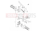 SUZUKI RM125 N (1992) (E03,E28,E33) 27 - HANDLE SWITCH (N/P/R)
