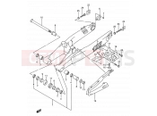 SUZUKI RM125 N (1992) (E03,E28,E33) 30 - REAR SWINGING ARM (MODEL N)