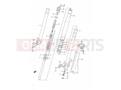 SUZUKI RM125 N (1992) (E03,E28,E33) 22 - FRONT DAMPER (MODEL N)