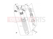 SUZUKI RM125 P (1993) (E03,E28,E33) 31A - SHOCK ABSORBER (MODEL P)