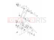 SUZUKI RM125 P (1993) (E03,E28,E33) 32A - CUSHION LEVER (MODEL P/R/S)