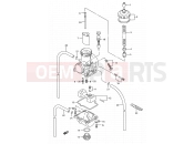SUZUKI RM125 R (1994) (E03,E28,E33) 6A - CARBURETOR (MODEL R/S)