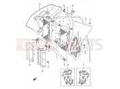 SUZUKI RM125 S (1995) (E03,E28,E33) 9A - RADIATOR (MODEL R/S)