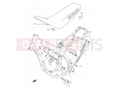 SUZUKI RM125 S (1995) (E03,E28,E33) 16A - FRAME - SEAT (MODEL R/S)