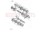 SUZUKI RM250 X (1999) -1981 9 - TRANSMISSION