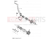 SUZUKI RM250 X (1999) -1981 11 - KICK STARTER