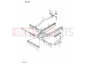SUZUKI RM250 X (1999) -1981 25 - REAR SWINGING ARM