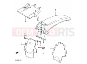 SUZUKI RM250 Z (1982) 42 - REAR FENDER