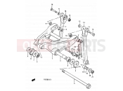 SUZUKI RM250 Z (1982) 41 - CUSHION LEVER MODEL D