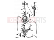 SUZUKI RM250 G (1986) 11 - CARBURETOR (MODEL G)