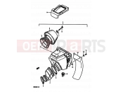 SUZUKI RM250 G (1986) 13 - AIR CLEANER (MODEL G)