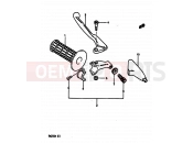 SUZUKI RM250 G (1986) 39 - LEFT HANDLE SWITCH