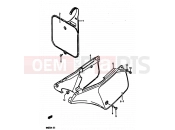 SUZUKI RM250 G (1986) 31 - FRAME COVER