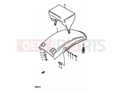 SUZUKI RM250 G (1986) 51 - REAR FENDER