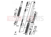 SUZUKI RM250 G (1986) 32 - FRONT DAMPER (MODEL G)