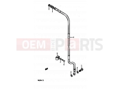 SUZUKI RM250 G (1986) 42 - FRONT BRAKE HOSE