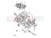 SUZUKI RM250 J (1988) 3 - CRANKCASE