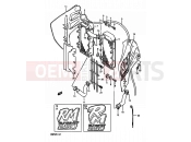 SUZUKI RM250 K (1989) (E02,E04,E24) 9 - RADIATOR (MODEL K/L)