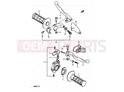 SUZUKI RM250 K (1989) (E02,E04,E24) 27 - HANDLE SWITCH (MODEL K/L/M)