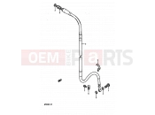 SUZUKI RM250 K (1989) (E02,E04,E24) 29 - FRONT BRAKE HOSE (MODEL K/L/M)