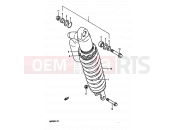 SUZUKI RM250 K (1989) (E02,E04,E24) 32 - SHOCK ABSORBER (MODEL K)