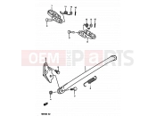 SUZUKI RM250 L (1990) (E02,E04,E24) 17 - STAND-FOOTREST