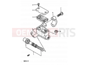 SUZUKI RM250 L (1990) (E02,E04,E24) 30 - FRONT MASTER CYLINDER (MODEL K/L/M)