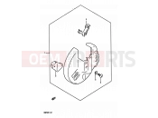SUZUKI RM250 L (1990) (E02,E04,E24) 39 - DISC COVER (MODEL K/L/M OPTIONAL)