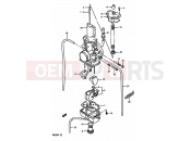 SUZUKI RM250 M (1991) (E02,E04,E24) 6 - CARBURETOR