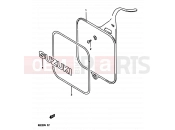 SUZUKI RM250 M (1991) (E02,E04,E24) 38 - FRONT NUMBER PLATE (MODEL K/L/M)