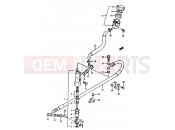 SUZUKI RM250 N (1992) (E02,E04,E24) 37B - REAR MASTER CYLINDER (MODEL M/N)