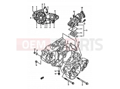 SUZUKI RM250 P (1993) (E02,E04,E24) 3 - CRANKCASE (MODEL P)