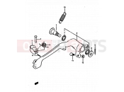 SUZUKI RM250 P (1993) (E02,E04,E24) 18 - REAR BRAKE
