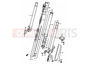 SUZUKI RM250 P (1993) (E02,E04,E24) 21 - FRONT DAMPER (MODEL P)
