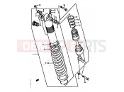 SUZUKI RM250 P (1993) (E02,E04,E24) 30 - SHOCK ABSORBER (MODEL P)