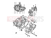 SUZUKI RM250 S (1995) (E02,E04,E24,P37) 3A - CRANKCASE (MODEL R/S)