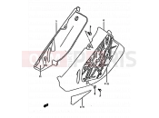 SUZUKI RM250 S (1995) (E02,E04,E24,P37) 20 - FRAME COVER