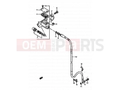 SUZUKI RM250 S (1995) (E02,E04,E24,P37) 28 - FRONT MASTER CYLINDER