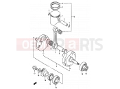 SUZUKI RM250 T (1996) (E02,E04,E24) 5 - CRANKSHAFT